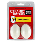 17056   Cera Nest Eggs WHT 2PK