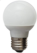 62992   GE G16 MED BULB WHT 2W