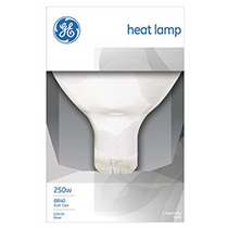 48069   GE Heat Bulb 125W CLR