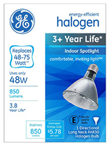 74779   GE Bulb Halo 48W Par30