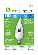 GE 4.5W CLR LED Bulb