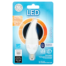 22239   GE Bulb LED 4.5W Fros Da