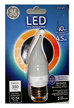 23706   GE Bulb LED 4.5W Day