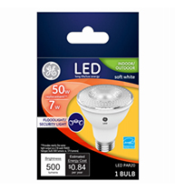 74374   GE Bulb 7W Par20 LED