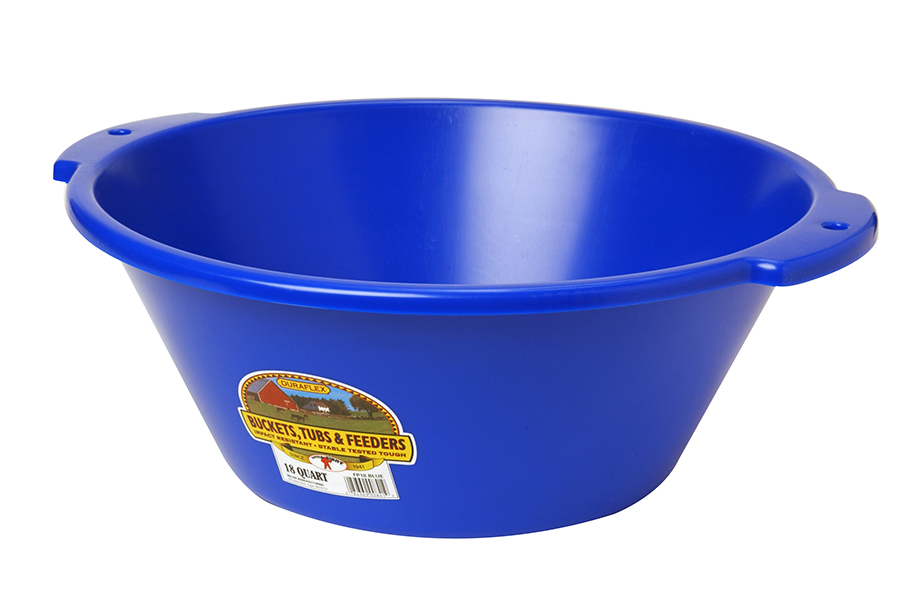 FP18B   Feed Pan 18qt BLUE