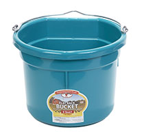 P8FB    Pail Flat/Back 8QT Teal