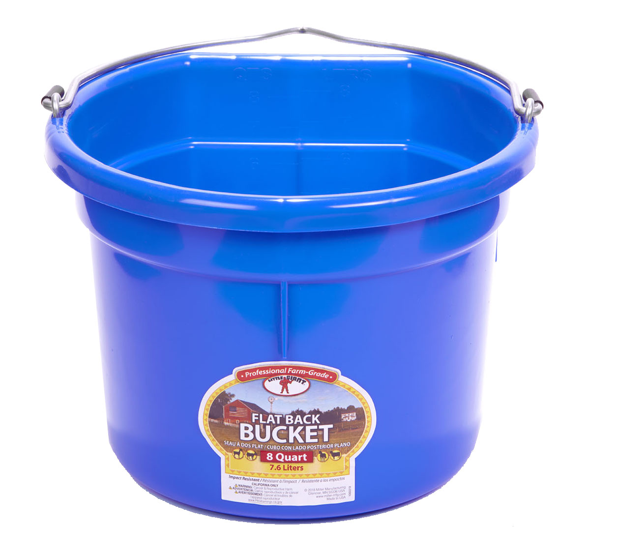 P8BF    Pail 8QT BLUE