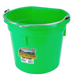 P20FB   Bucket 20qt F/B L/Green