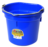 P20FB   BUCKET 20QT F/BACK BLUE