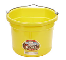 P8FB    Pail Flat/Back 8QT YELLO