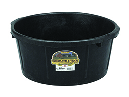 HP650   Rubber Tub 6.5GL BLK