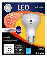 GE 7W DR20 LED Bulb