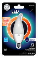 37863   GE Bulb LED 4W WHT CA11