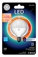 37892   GE Bulb LED 5W WHT G16