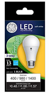 24095&nbsp;&nbsp; GE Bulb 3WY 4/7/13W LED