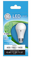 24096&nbsp;&nbsp; GE Bulb 3WY 4/7/13W LED