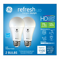 98571&nbsp;&nbsp; GE Bulb 15W Day HD 2PK