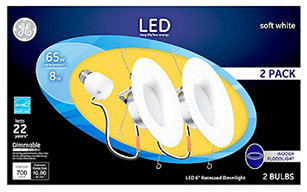 24241&nbsp;&nbsp; GE Bulb 10W 6"SW Kit 2PK