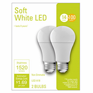 2PK 13W SW A21 Bulb