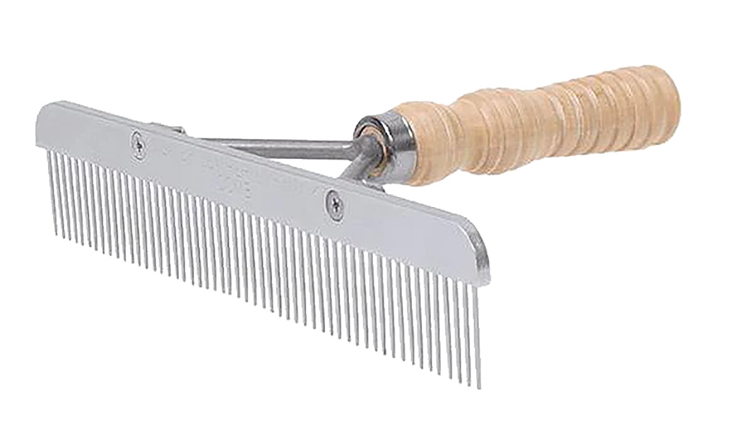 65255-88  SHOW COMB SS W/HANDLE