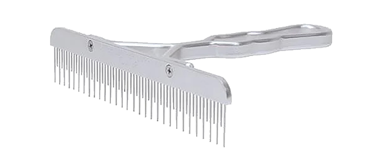 65256     Fluffer Comb SS W/HAND