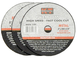 5-5229  CUT WHEEL 3"X1/8 X1/4