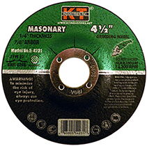 5-4231  MASONRY WHEEL 4.5X1/4