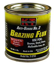 2-2750  BRAZING FLUX 1/2#