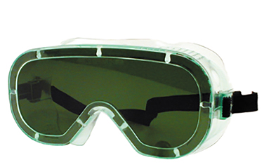 4-2402  GOGGLES GREEN PLST