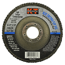 5-6963   4-1/2"X60GRIT BLUE FLAP