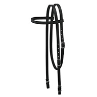 35-2003-BK HEADSTALL,NYLON,BLACK