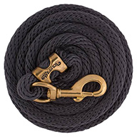 35-2100   Lead Rope 10' POLY BK