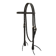 10-0013 HEADSTALL B/BAND BLK