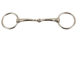 CA-2280 RING SNAFFLE BIT CHROME