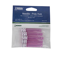 9351C   NEEDLE 18GX1.5 POLY  5PK