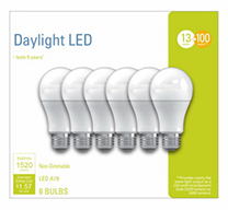 98310&nbsp;&nbsp; GE Bulb 13W Day A21 6PK