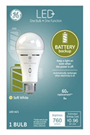 93099   GE Bulb 8W SW Batt Back