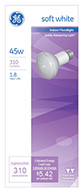 18279   GE Light 45W R20FLD 2PK