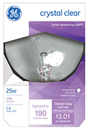 12983   GE Bulb 25W 3" CLR Globe