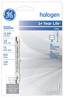 19382   GE Bulb Halo 500W CLR DE