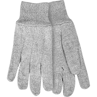 820L    Glove GRY Jersey LG 6PK