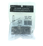 A38     Post Clips 1/2" 20PK