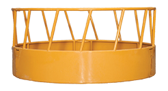 TBF0    BALE FEEDER YELLOW