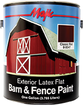 8-0047 *Majic Paint RED LTX 5GL
