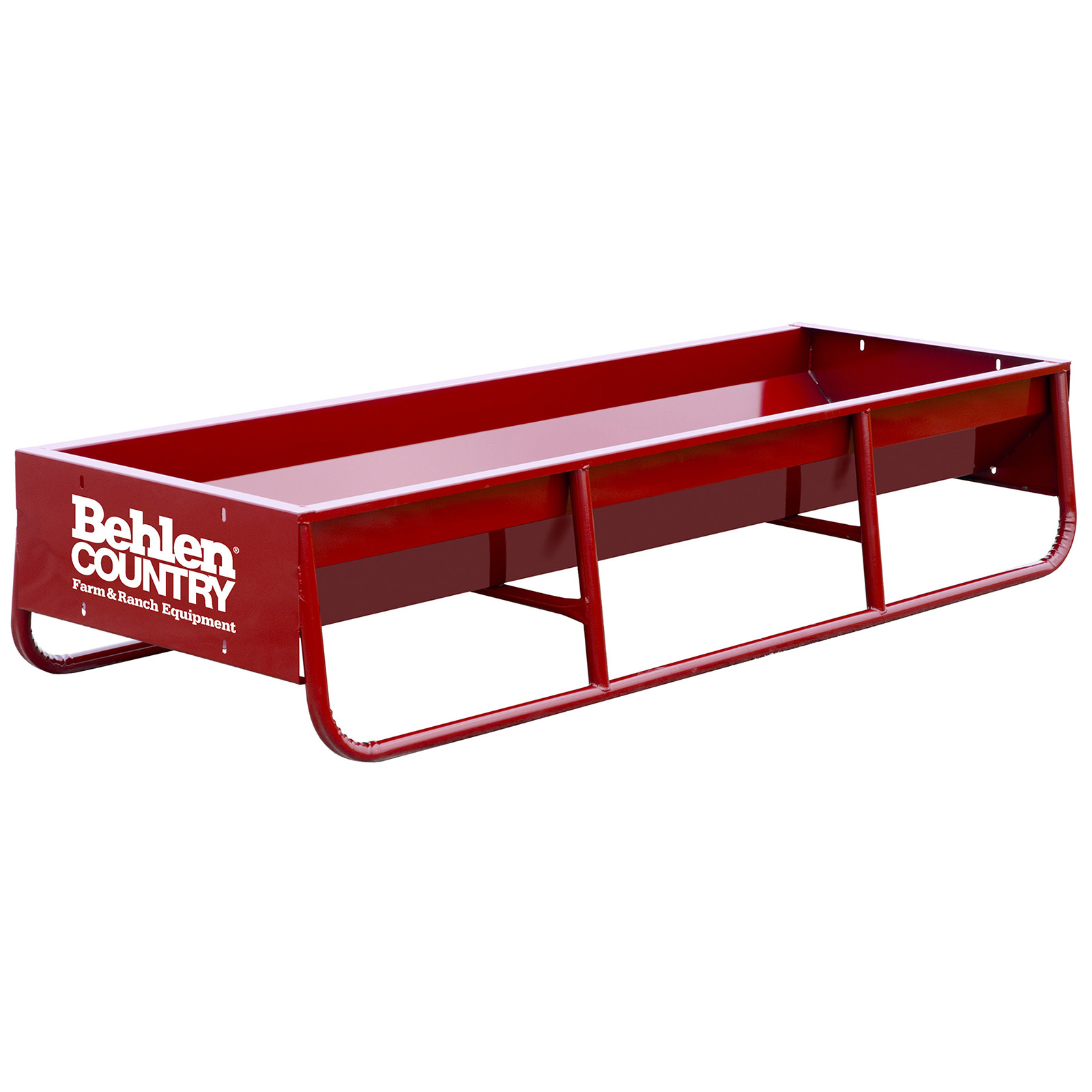 22130101  FEED BUNK 10'STEEL RED