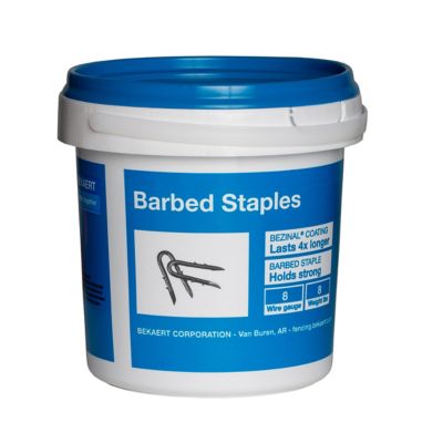 187244  BARBED STAPLES 1-3/4" 8#