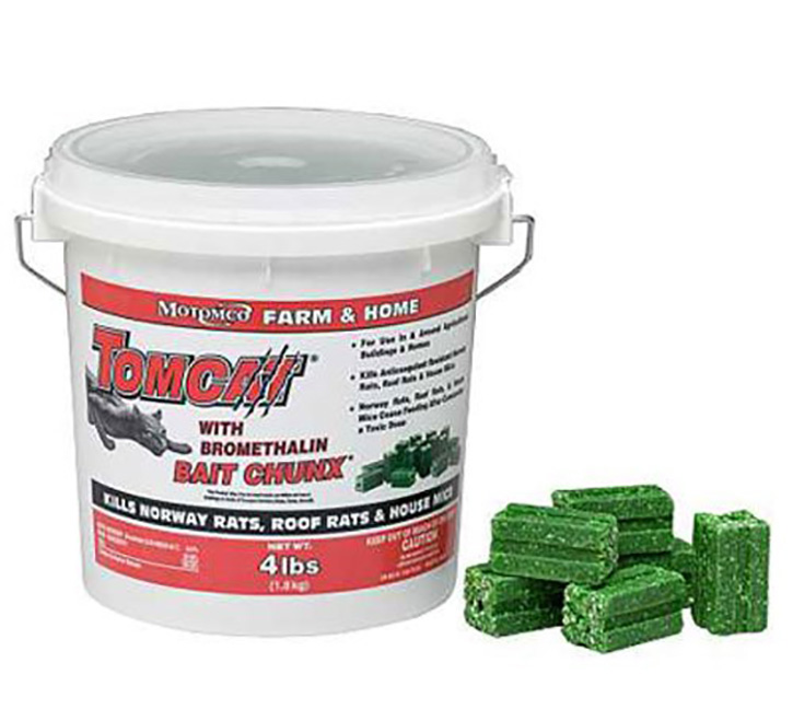 22244   Tomcat Bait CHX Pail 4LB