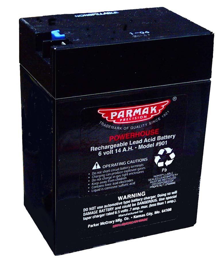 0311901 * BATTERY 6V GEL FENCER