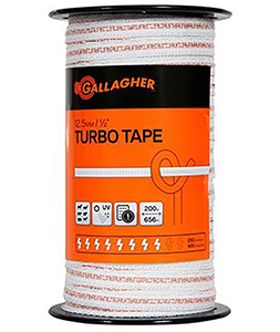 G62354    TURBO TAPE WHT 200M