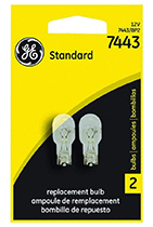 7443BP2   GE MINI BULB (26201)